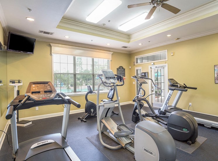 Greenbrier Estates apartments fitness center in Slidell, Louisiana