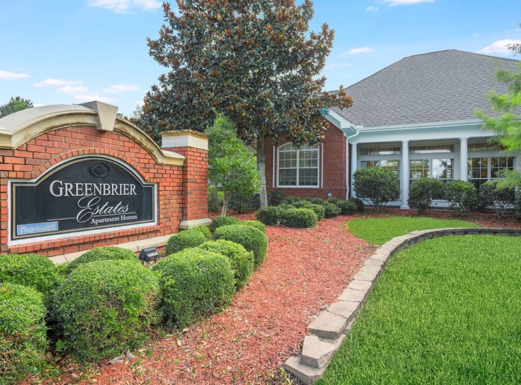 Greenbrier Estates apartments leasing center in Slidell, Louisiana