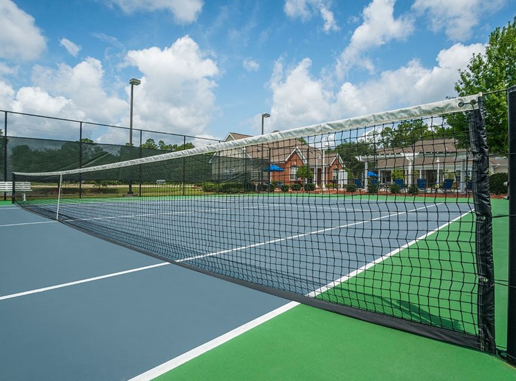 Greenbrier Estates apartments tennis court in Slidell, Louisiana