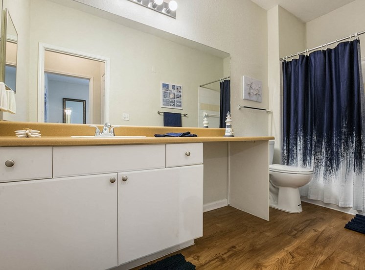 210 Watermark model suite bathroom in Bradenton, Florida