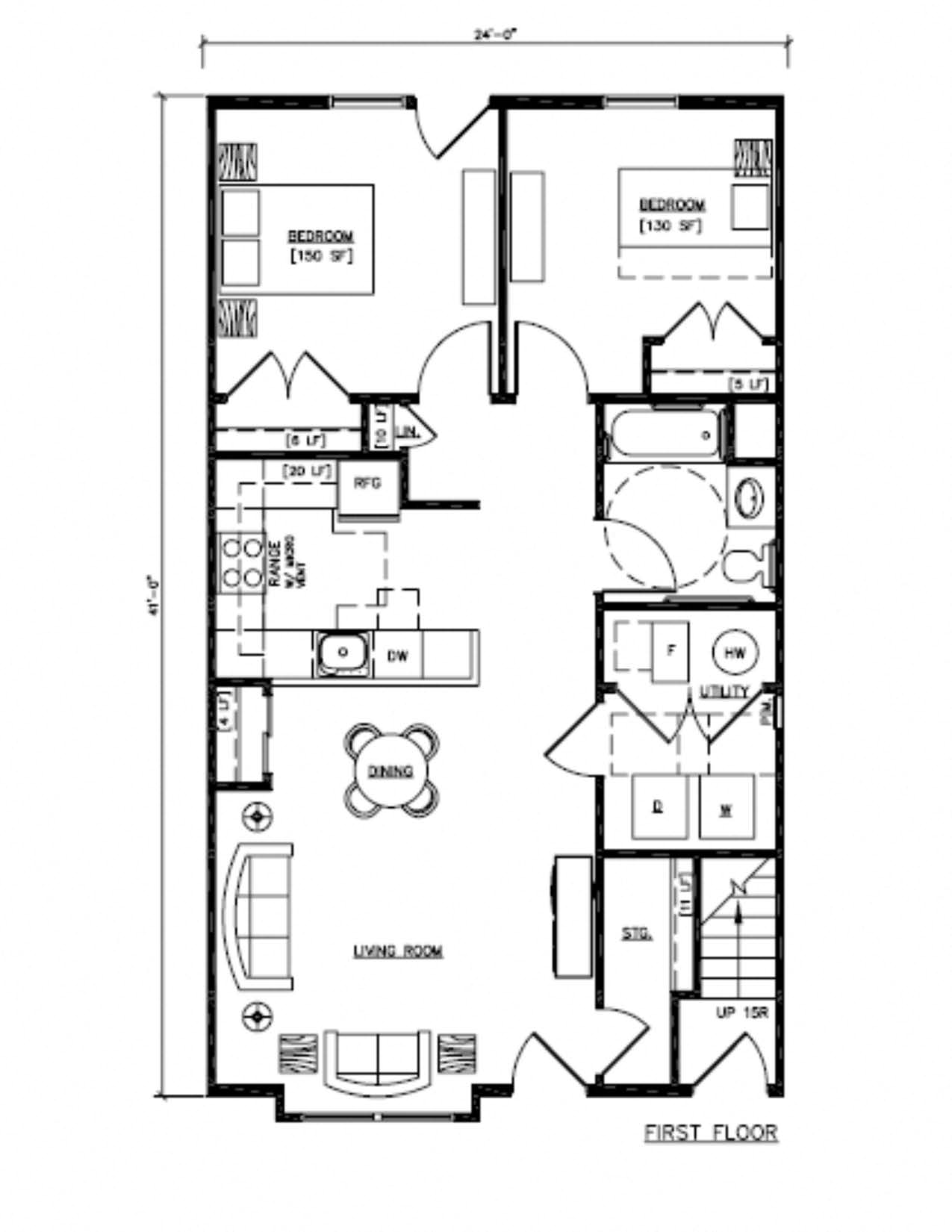 Suite A Floorplan