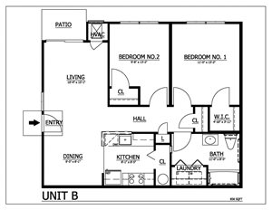 2 Bedroom