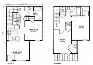2 Bedroom Townhouse