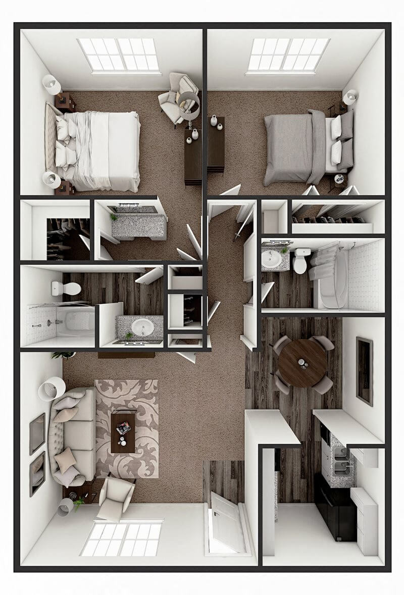 The Cornwall floor plan