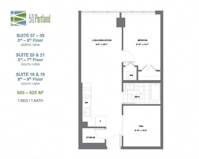 Floor Plans | Fifty on the Park