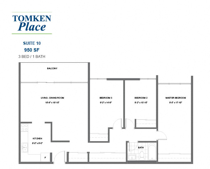 Tomken Place Floor Plans Rent An Apartment