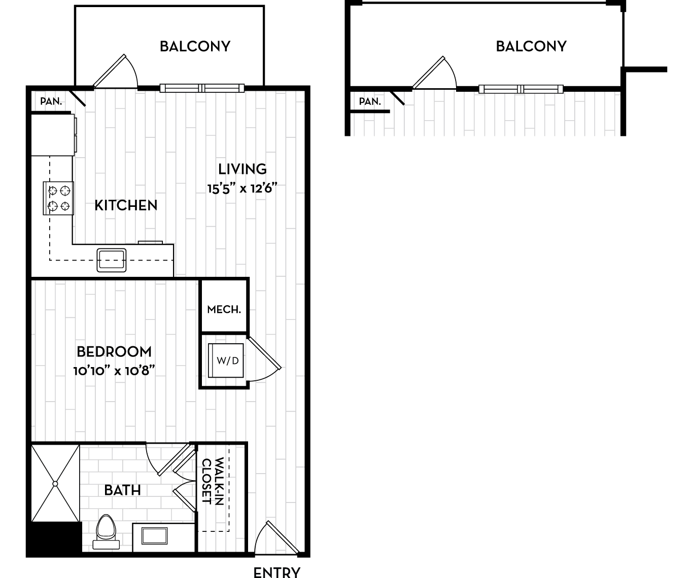 Compass floor plan