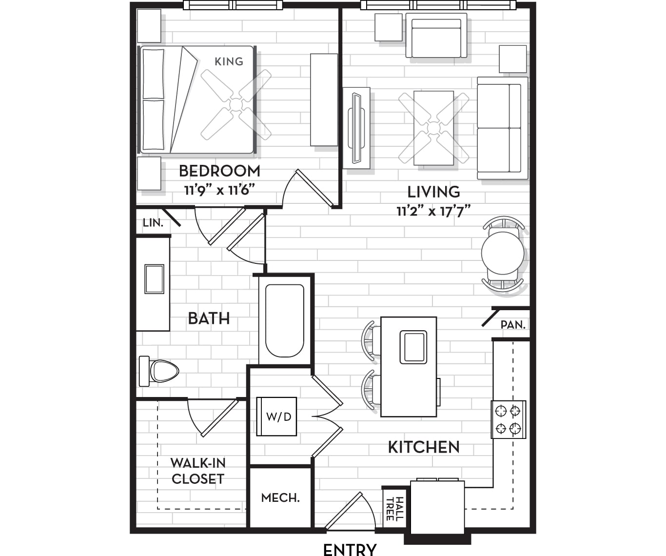 Harbor floor plan