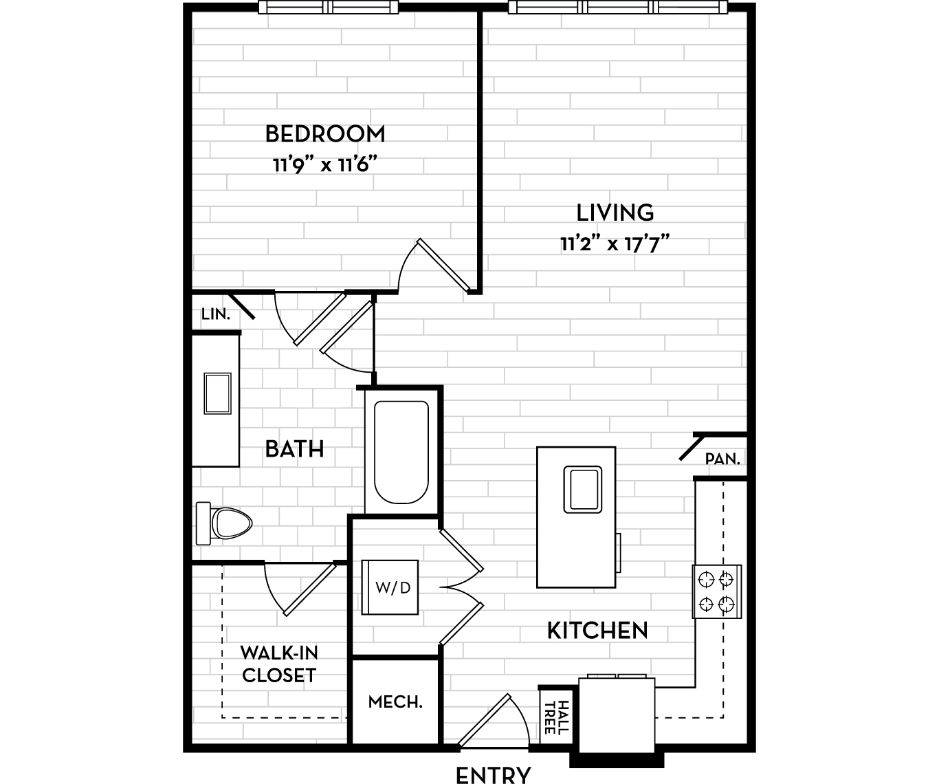 Harbor floor plan