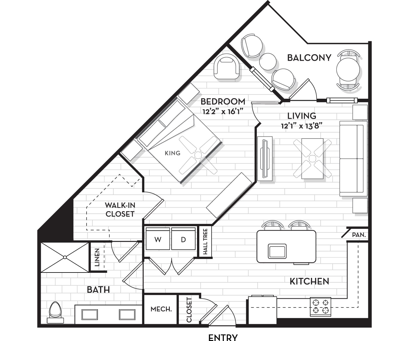 Mainsail floor plan