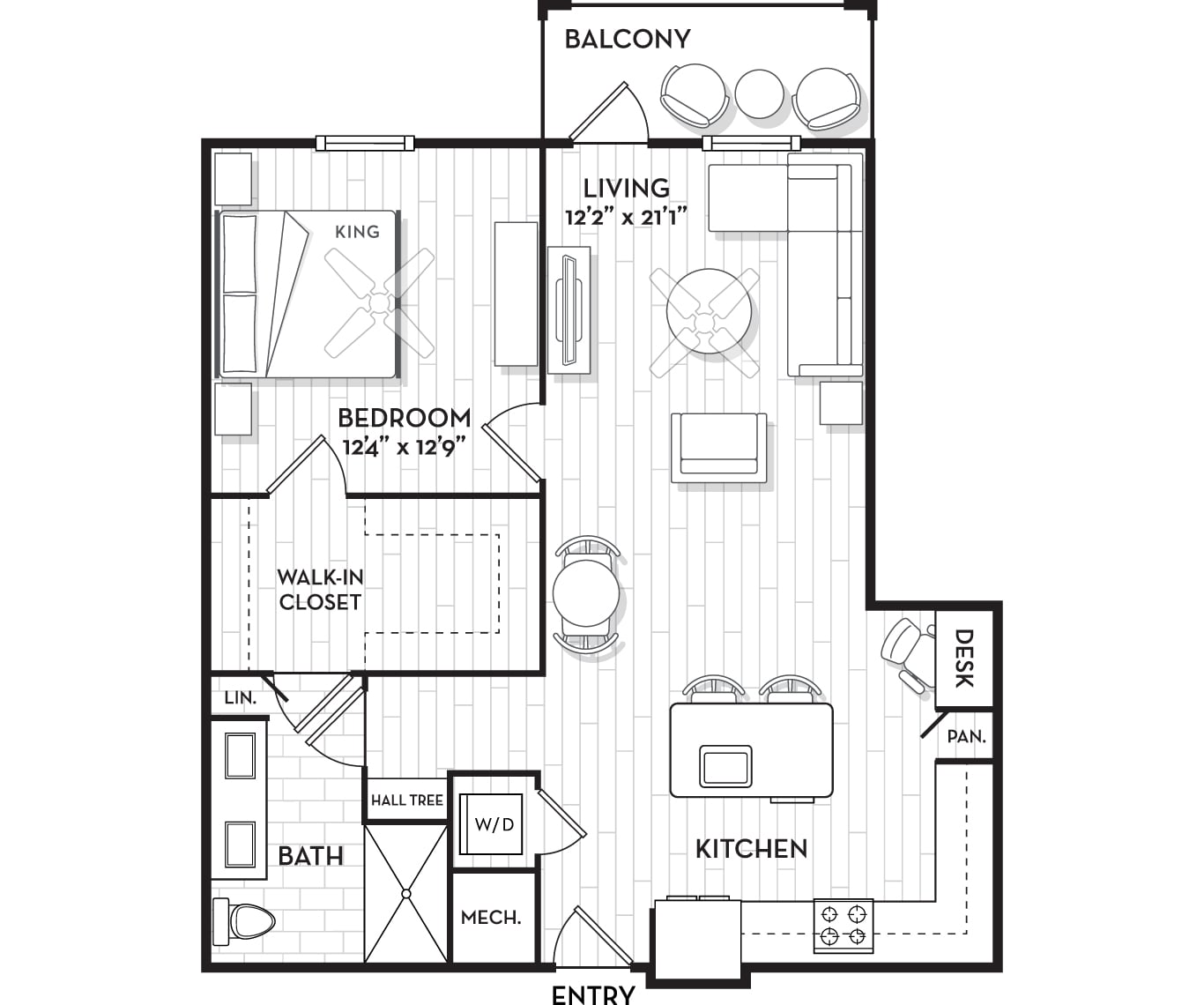 Portlight floor plan