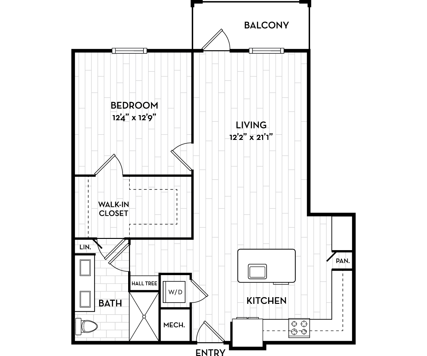 Portlight floor plan