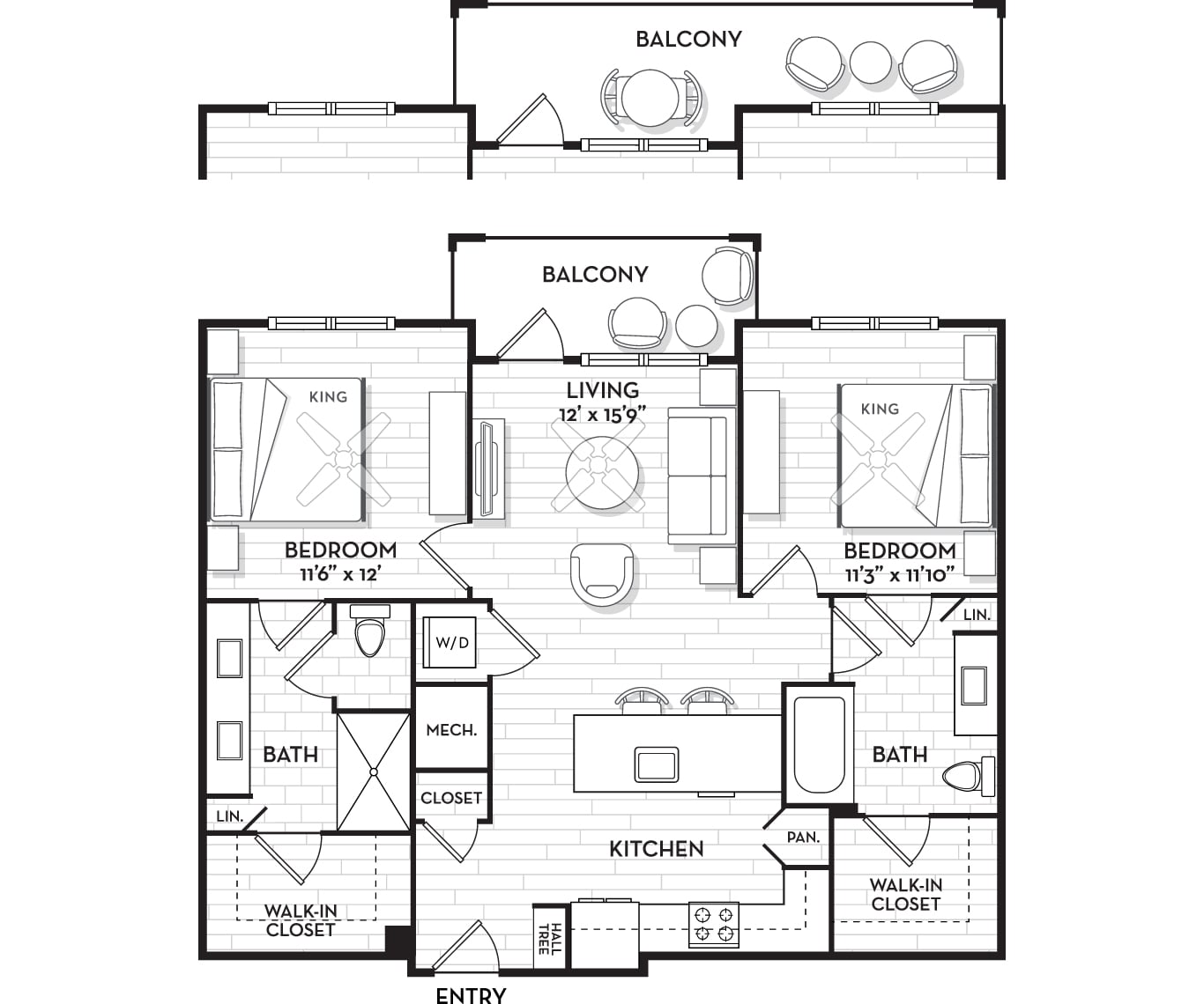 Brigantine floor plan