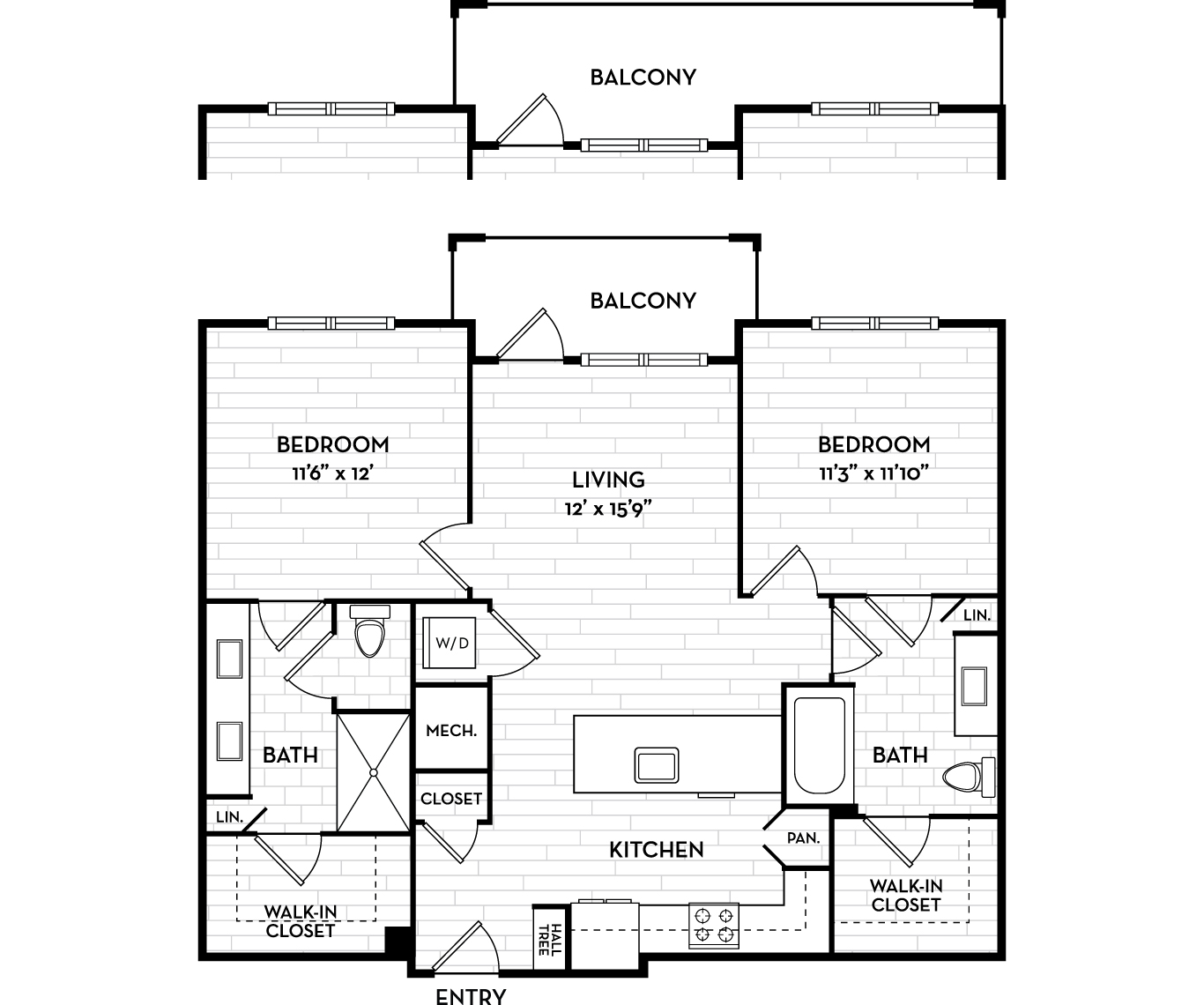 Brigantine floor plan
