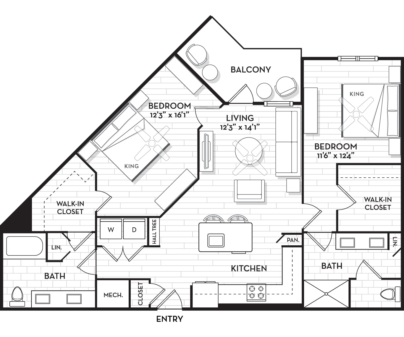 Commodore floor plan