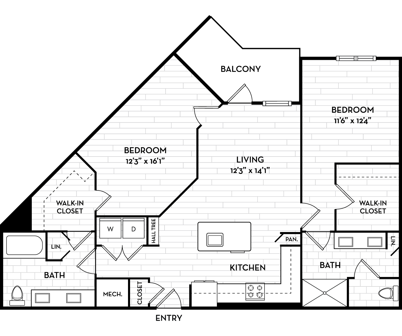 Commodore floor plan