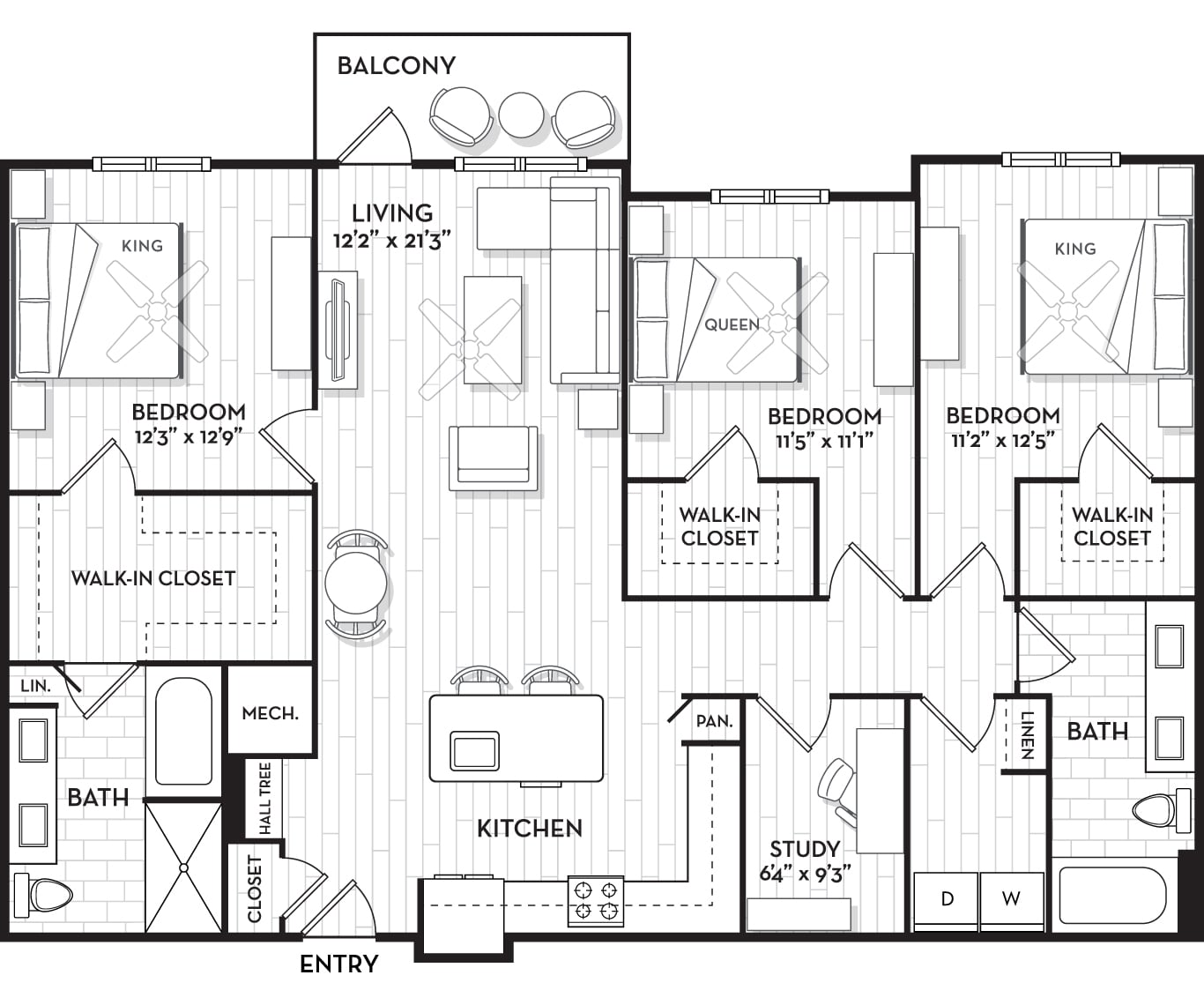 Flagship floor plan