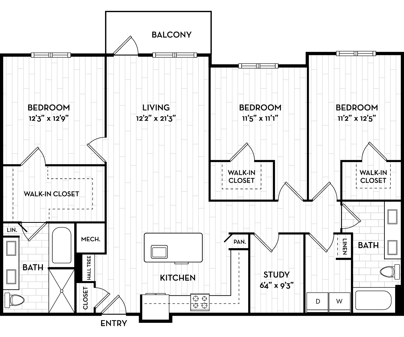 Flagship floor plan