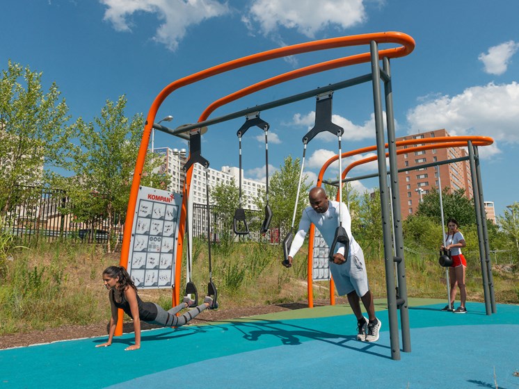 Outdoor Fitness at The Blairs, Maryland, 20910