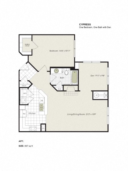 Apartment 2-134 floorplan