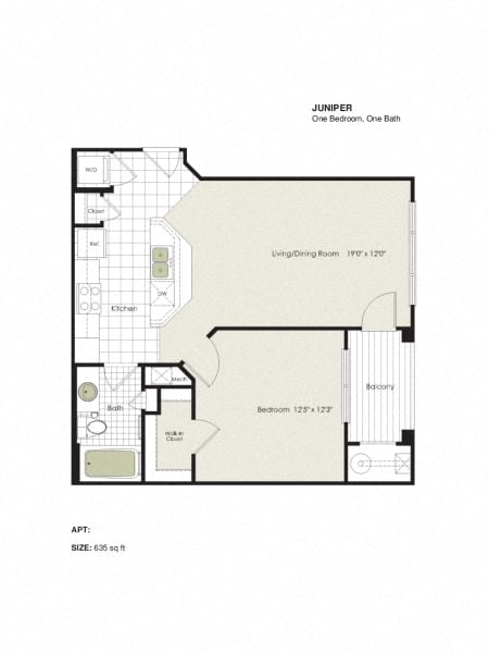 Apartment 6-304 floorplan