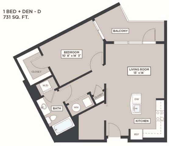 Apartment 342 floor plan thumb