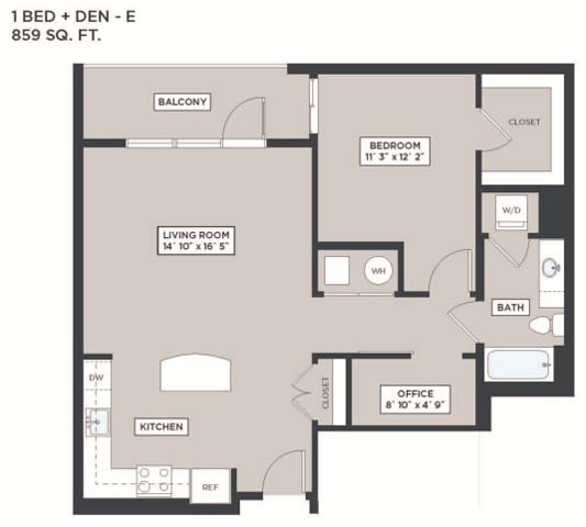 Apartment 318 Floor plan