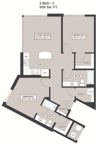 Apartment 547 floor plan thumb