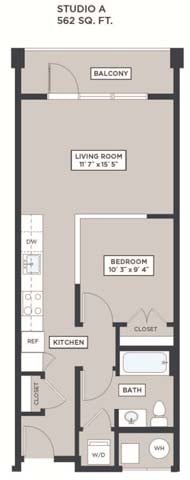 Apartment 306 Floor plan