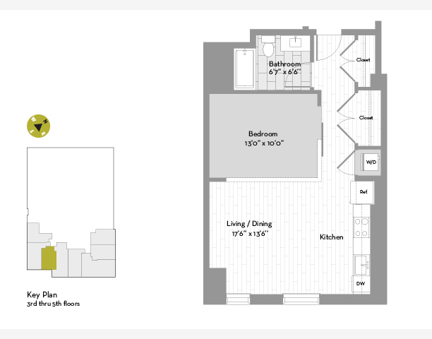 UNIT #0303 floor plan