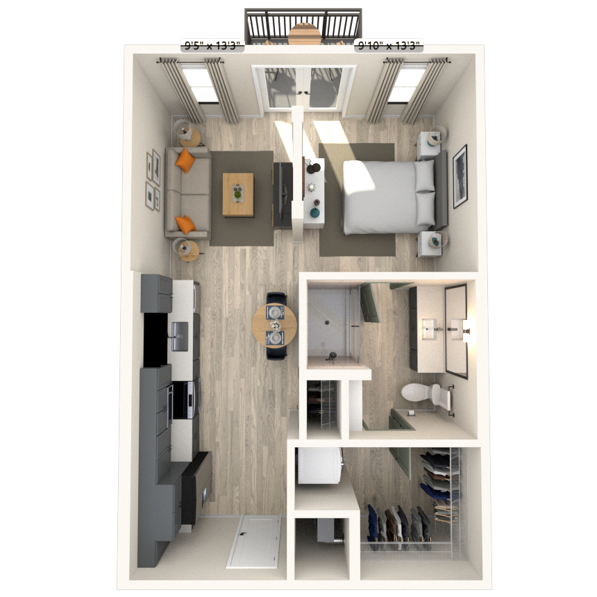S2 0x1 600 SF-FP floor plan