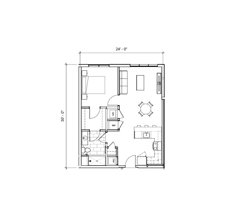 A2 floor plan