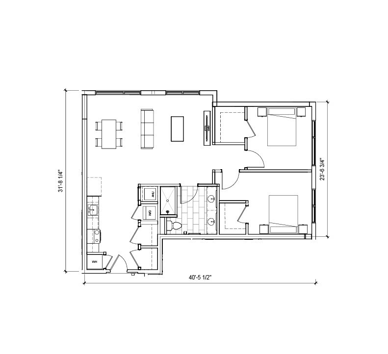 B1D floor plan