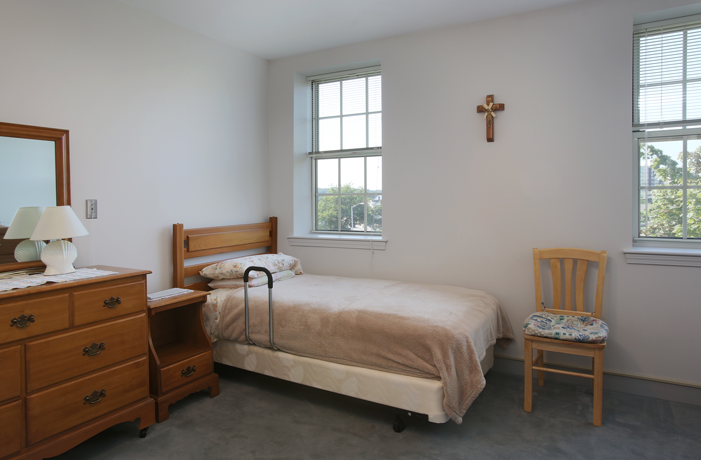 Saint Theresa House bedroom