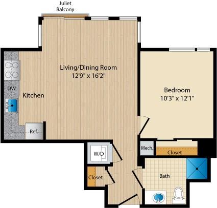 Apartment 239 floorplan