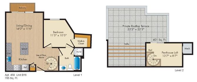 Apartment 459 floorplan