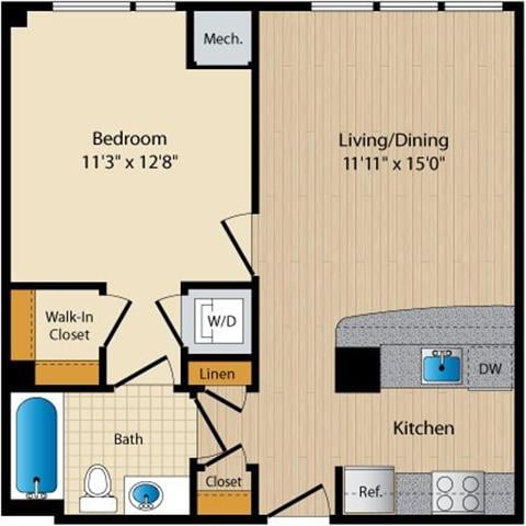 Apartment 035 floorplan