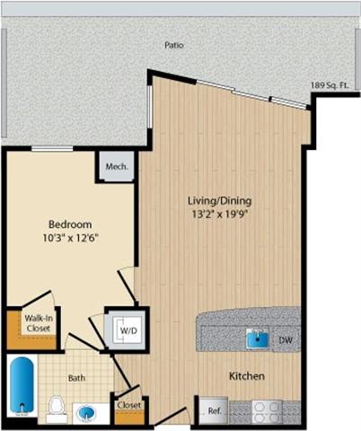 Apartment 042 floorplan