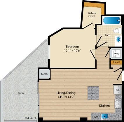 Apartment 055 floorplan