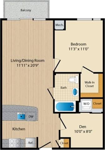 Apartment 229 floorplan