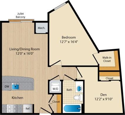 Apartment 337 floorplan