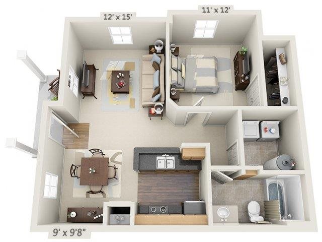 Floor Plan Polaris Place Apartments Floor Plan Polaris Place Apartments