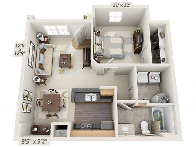 Floor Plan Polaris Place Apartments Floor Plan Polaris Place Apartments