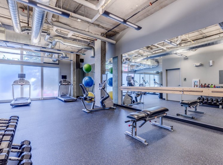 Fitness Room at 708 Uptown, Seattle, WA, 98109
