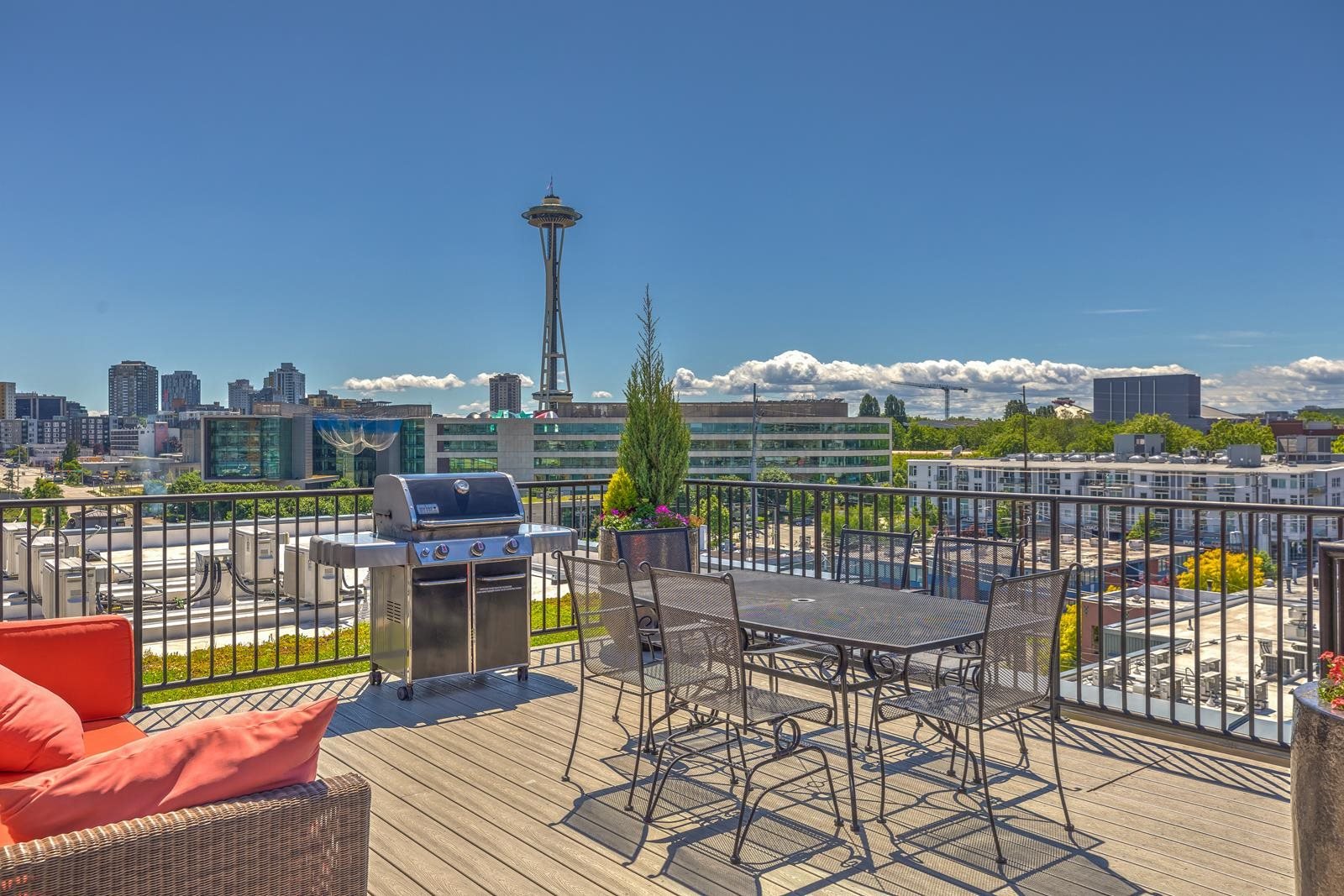 View From Rooftop at 708 Uptown, Seattle, 98109
