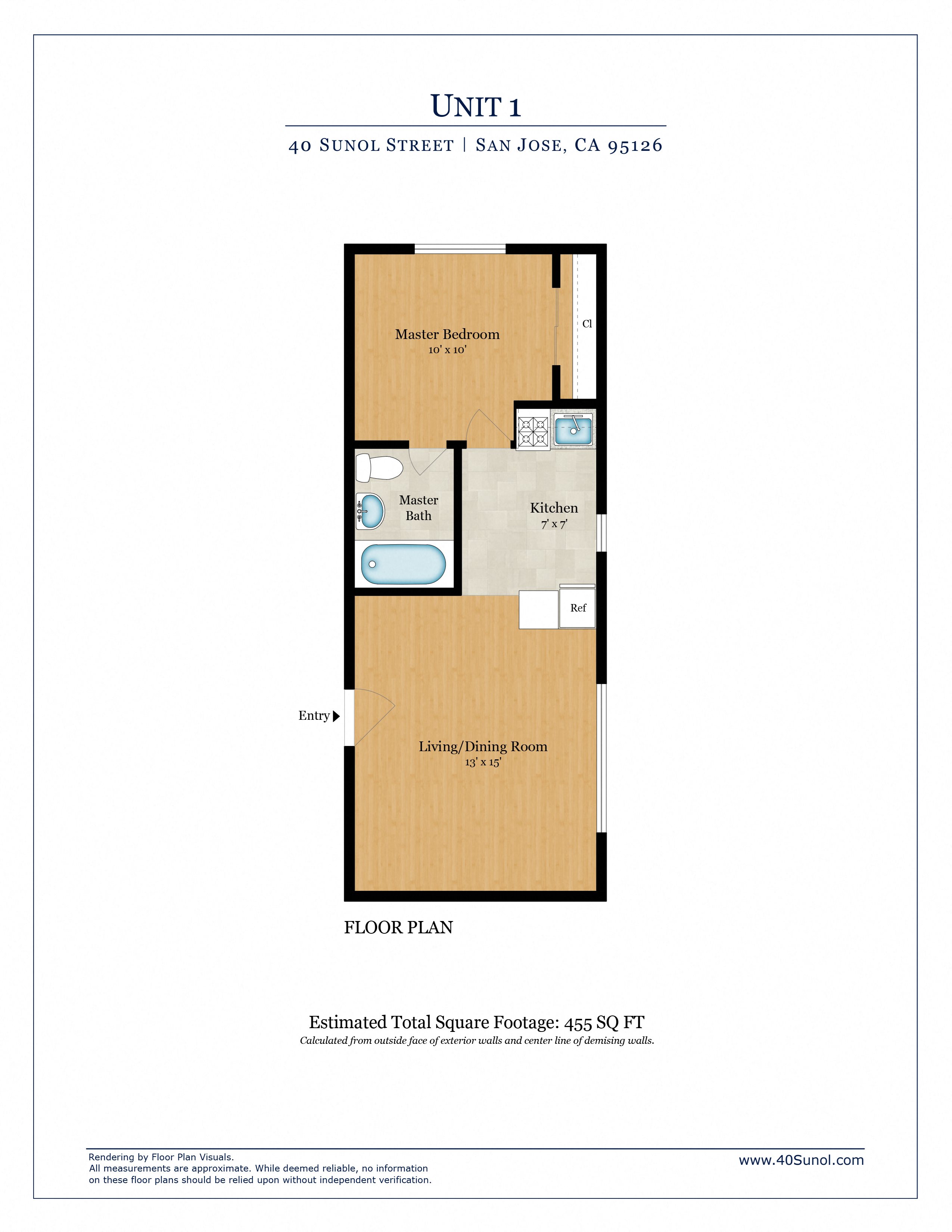 Sunol Floorplan 455