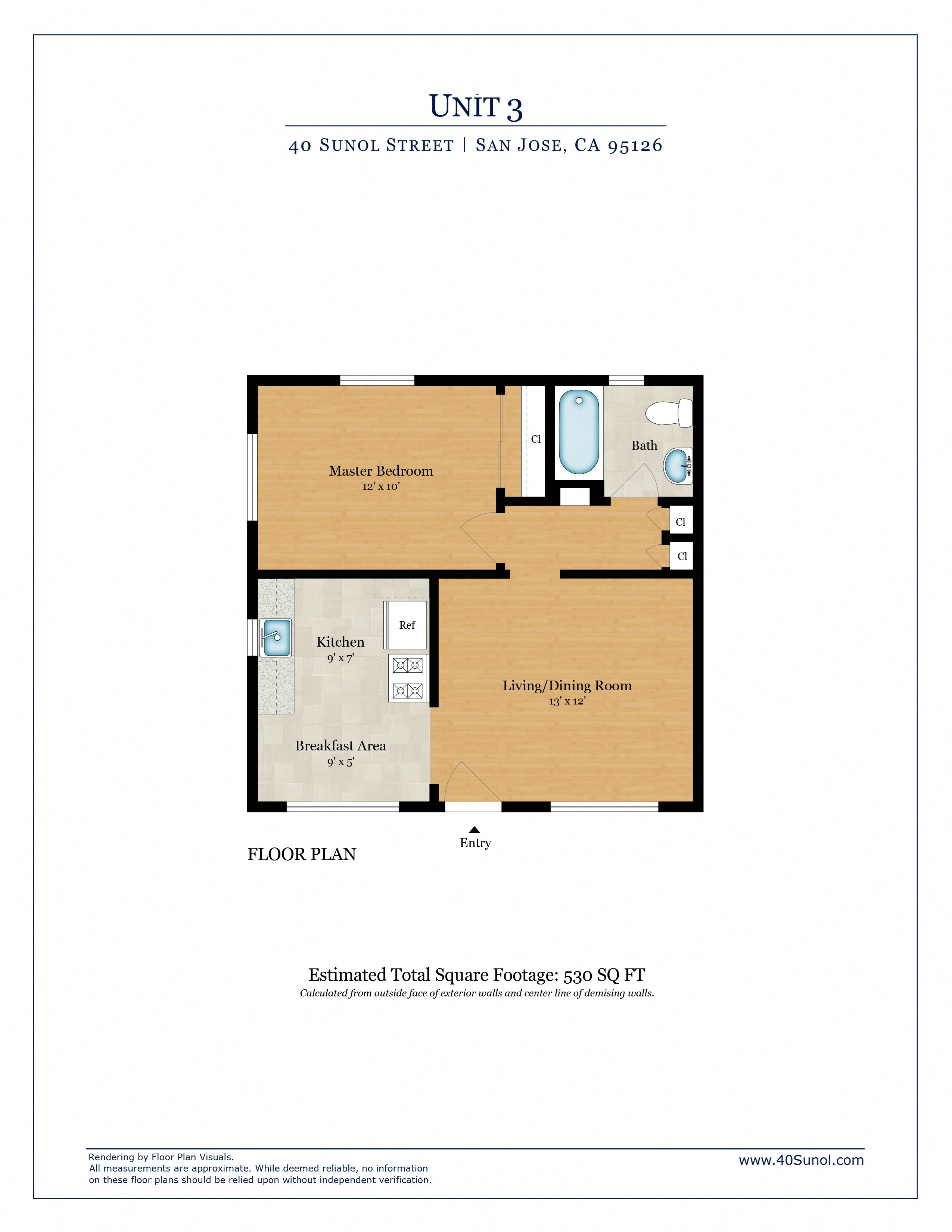 Sunol Floorplan 530