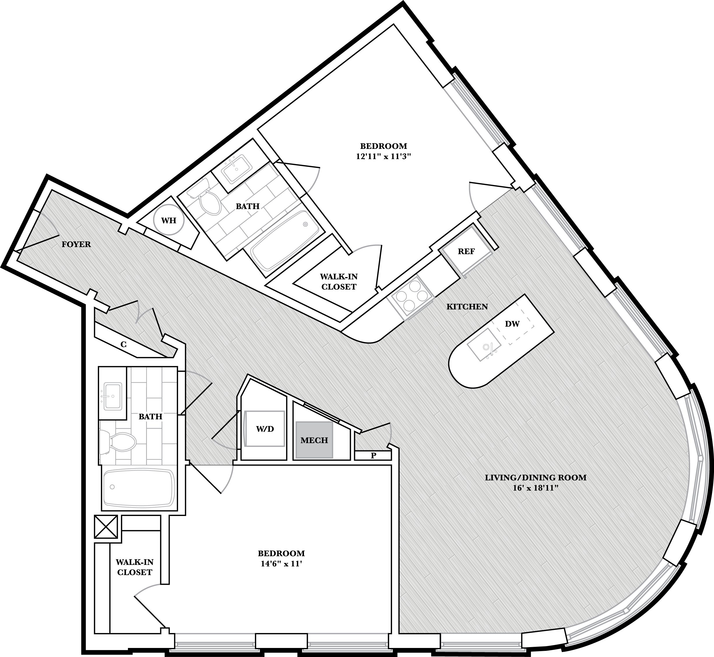 floorplan image of N413