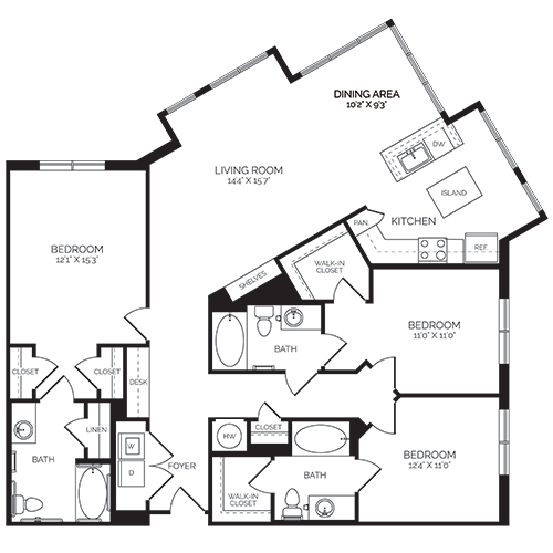 floorplan image of 424