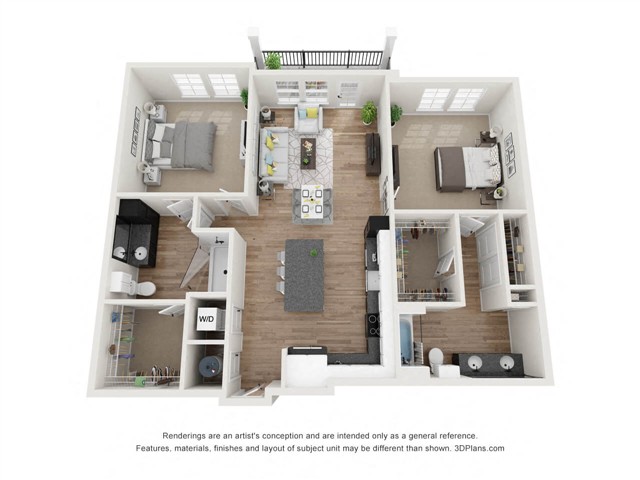 The Beltline floor plan
